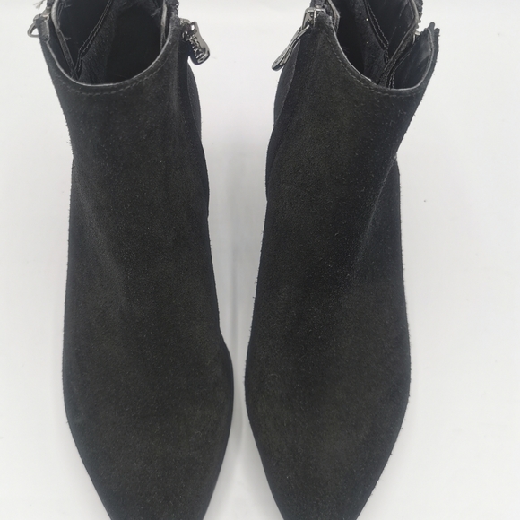 SIZE 9M ARTICA, Black Suede Ankle Rain / Winter Bootie EUC B59 - Picture 11 of 16